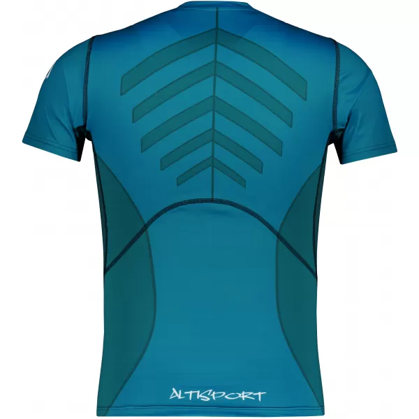  Tricou de compresie funcțională pentru bărbați cu premiu cu mânecă scurtă ALTISPORT VOJ/ALM095TR04 KEROSEN 