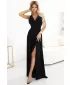 Rochie NUMOCO MONIQUE 587-1 NEGRU CU SCLIPICI