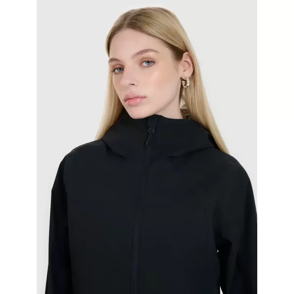  Geacă pentru doamne 4F WSS25TTJAF702 NEGRU ADÂNC 