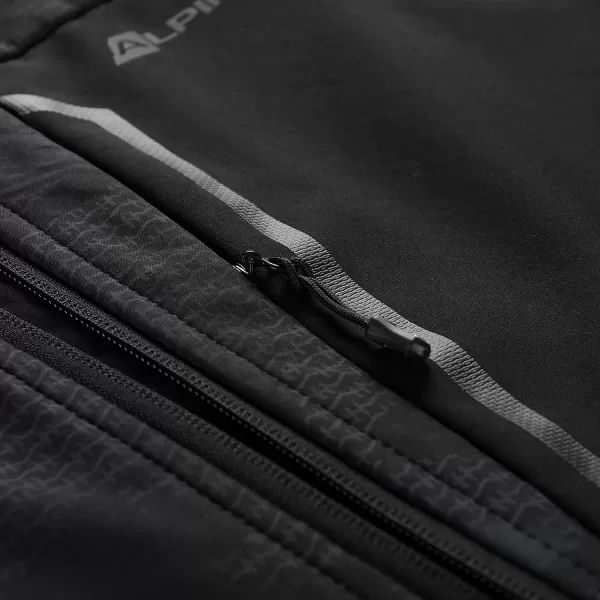  Jacheta pentru bărbați ALPINE PRO HOOR NEGRU 