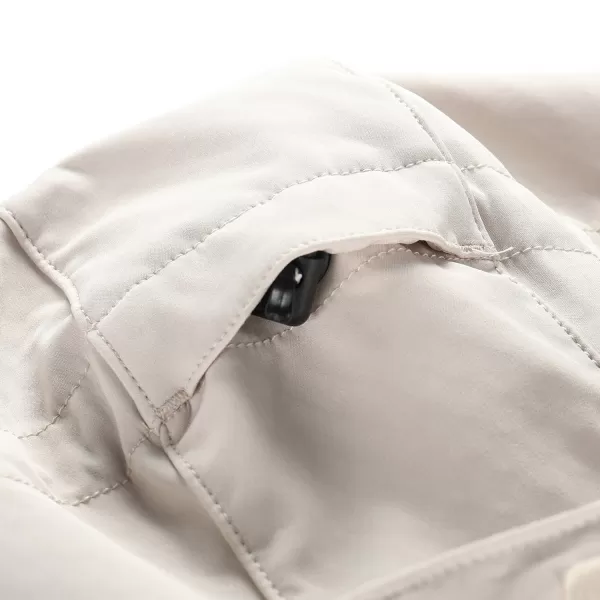  Geacă de softshell pentru femei ALPINE PRO HOORA GRI 