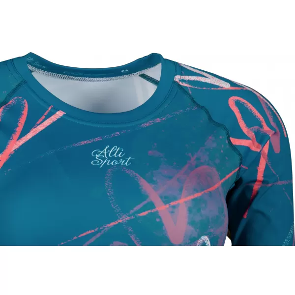  Top funcțional pentru femei cu mâneci lungi premium ALTISPORT VOJ/ALW082TR04 KEROSEN 