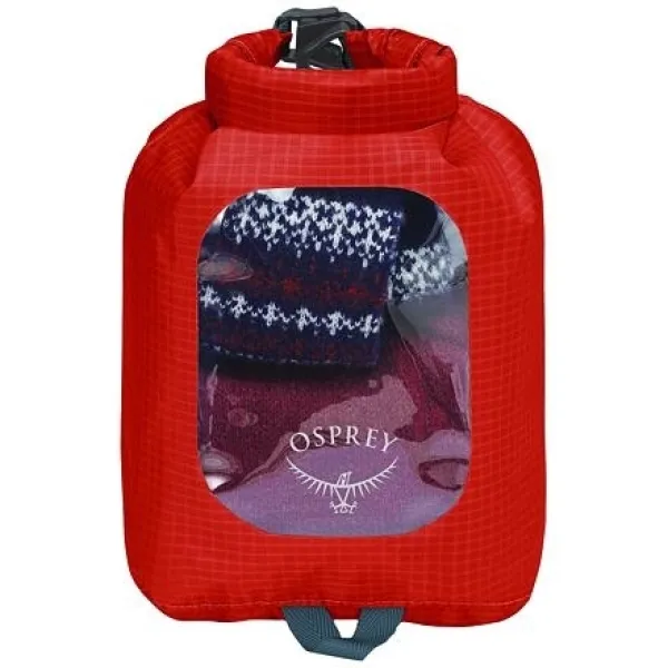  Husă OSPREY DRY SACK 3 W/WINDOW MARS ORANGE 