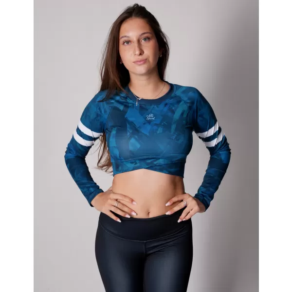  Top funcțional pentru femei cu mâneci lungi premium ALTISPORT VOJ/ALW096TR04 KEROSEN 