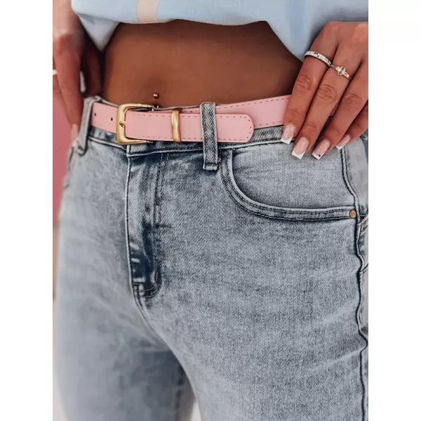  Pantalonii pentru doamne DSTREET SKINNEX UY2476 ALBASTRU 