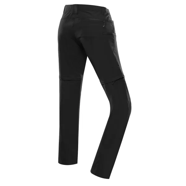  Pantaloni de damă cu uscare rapidă ALPINE PRO NESCA 2 NEGRU 