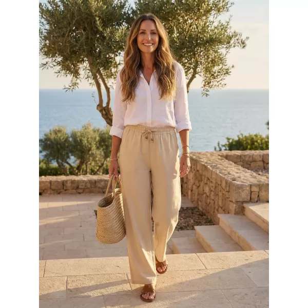  Pantalonii pentru doamne ALTISPORT EWA BEJ 