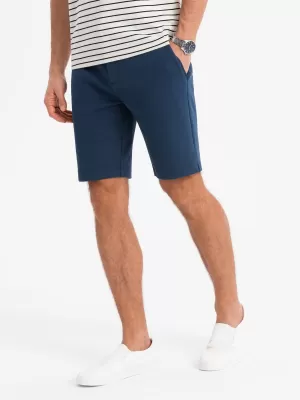 Pantaloni scurţi OMBRE OM-SRCS-0166 ALBASTRU MARIN