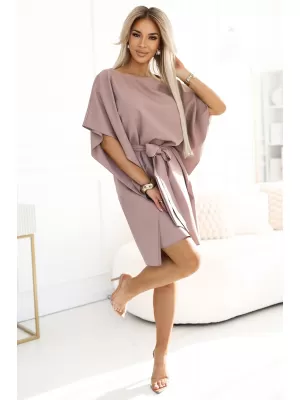 Rochie NUMOCO SOFIA 287-37 MOCHA MOUSSE