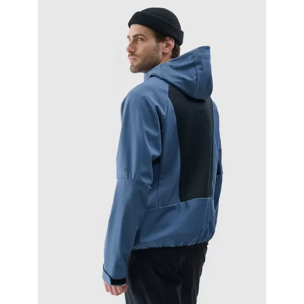  Jacheta pentru bărbați 4F WSS25TSOFM313 DENIM 