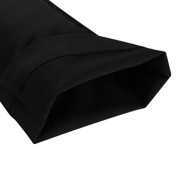 Pantaloni cu uscare rapidă ALPINE PRO RAMEL NEGRU 