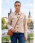 Geacă pentru doamne ALTISPORT EVELINA UȘOR CREMOS