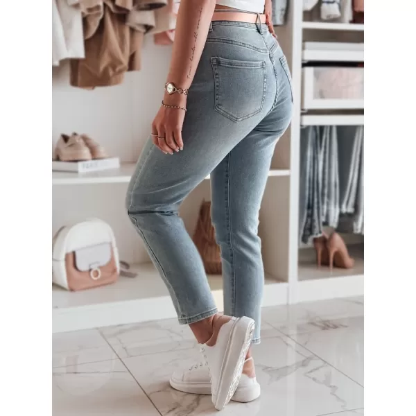  Pantalonii pentru doamne DSTREET BLINGBLING UY2451 ALBASTRU 