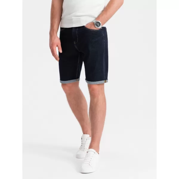  Pantaloni scurţi OMBRE OM-SRDS-0134 ALBASTRU MARIN 