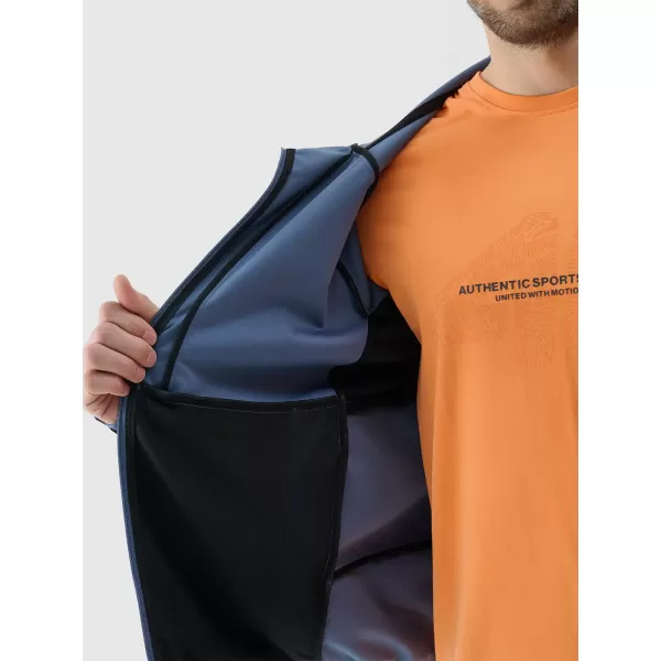  Jacheta pentru bărbați 4F WSS25TSOFM313 DENIM 