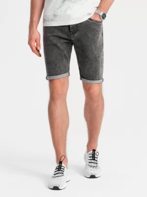 Pantaloni scurţi OMBRE OM-SRDS-0134 GRI