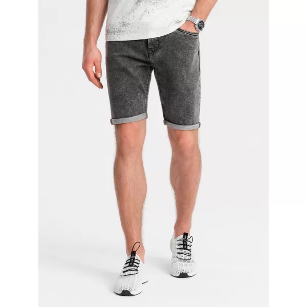  Pantaloni scurţi OMBRE OM-SRDS-0134 GRI 