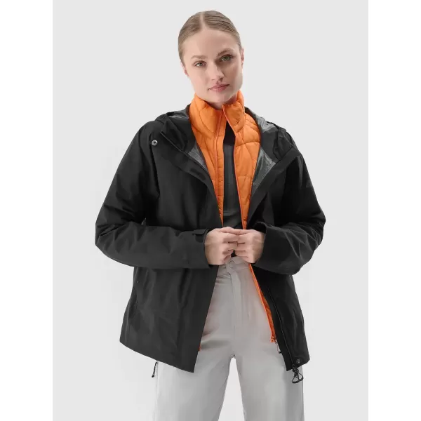  Geacă pentru doamne 4F WSS25TTJAF0751 NEGRU ADÂNC 