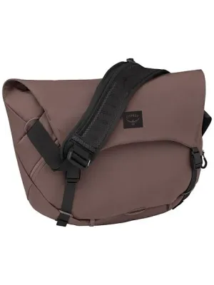 Geantă OSPREY METRON 18 MESSENGER MAGMA BROWN/GOBY ORANGE