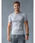 Tricou de compresie funcțională pentru bărbați cu premiu cu mânecă scurtă ALTISPORT VOJ/ALM072TR04 GRI