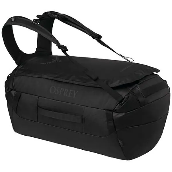  Geantă OSPREY TRANSPORTER 40 RAVEN BLACK/BLACK 