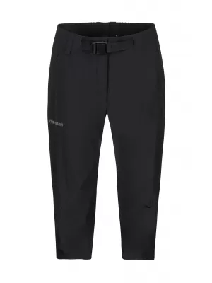 Pantalonii pentru doamne HANNAH ATTA CAPRI ANTRACIT
