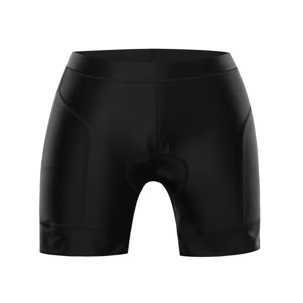  Pantaloni scurți pentru biciclete pentru doamne ALPINE PRO ARSA NEGRU 