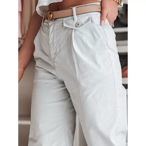  Pantalonii pentru doamne DSTREET MOBISKA UY2619 ALBASTRU DESCHIS 