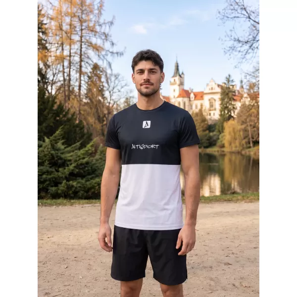  Funcțional t -thirt premium Plus ALTISPORT VOJ/ALM051TR02 NEGRU 