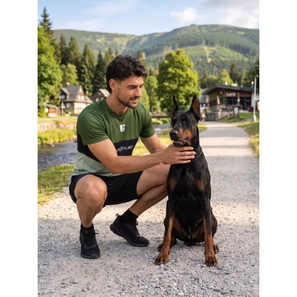  Funcțional t -thirt premium Plus ALTISPORT VOJ/ALM051TR02 KAKI 