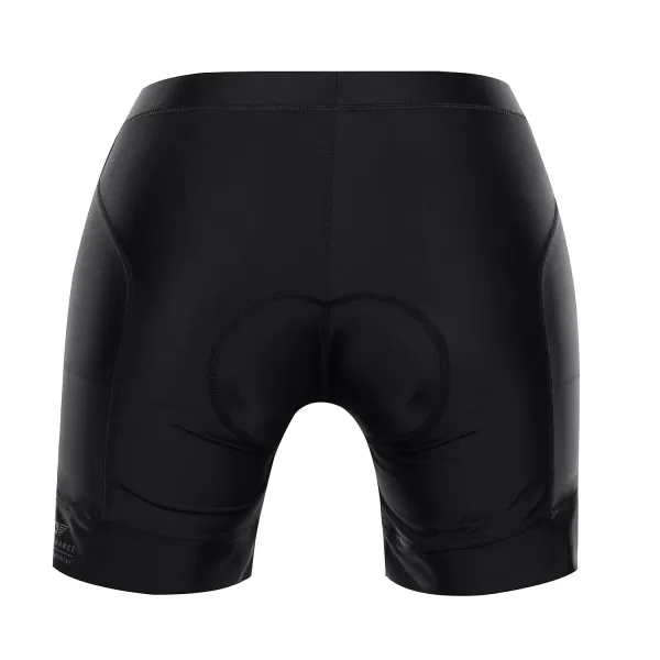  Pantaloni scurți pentru biciclete pentru doamne ALPINE PRO ARSA NEGRU 