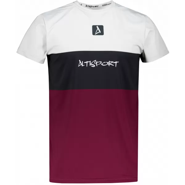  Funcțional t -thirt premium Plus ALTISPORT VOJ/ALM051TR02 BURGUNDIA 