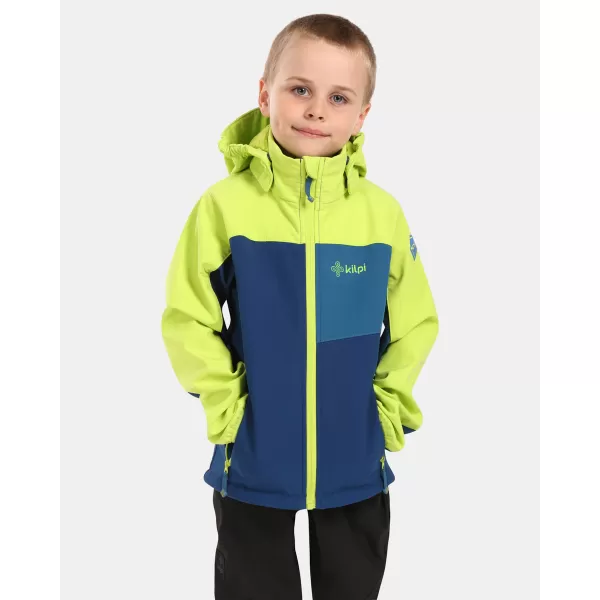  Jacheta softshell pentru băieți KILPI RAVIO-J YJ0107KI ALBASTRU ÎNCHIS 