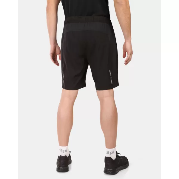  Pantaloni scurți de fitness pentru bărbați KILPI BRAY-M YM0427KI NEGRU 