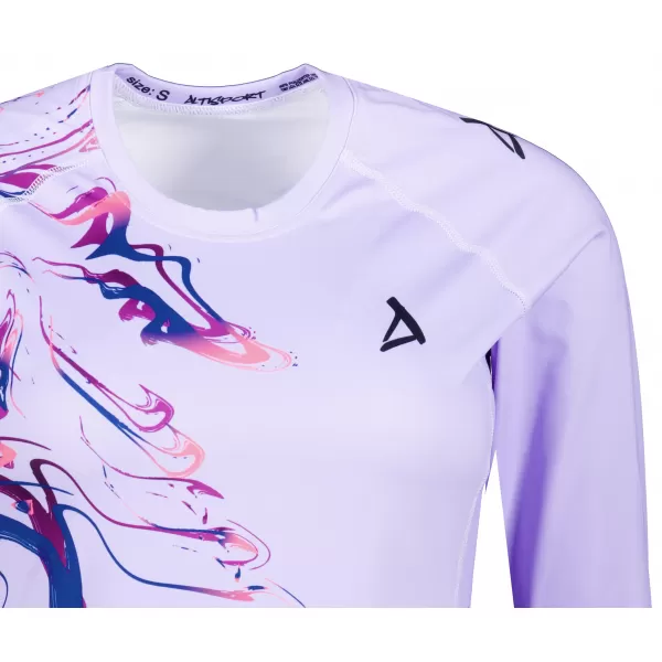  Tricou funcțional pentru femei cu mâneci lungi premium ALTISPORT VOJ/ALW064TR03 LILIAC 