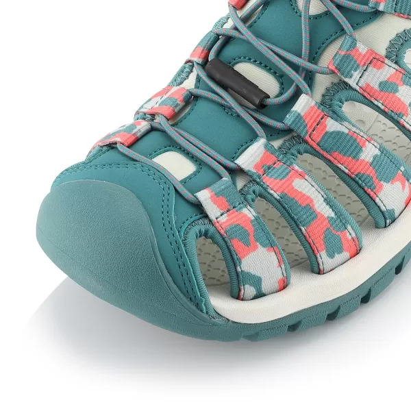  Sandale de vară ALPINE PRO AWEDE VERDE 