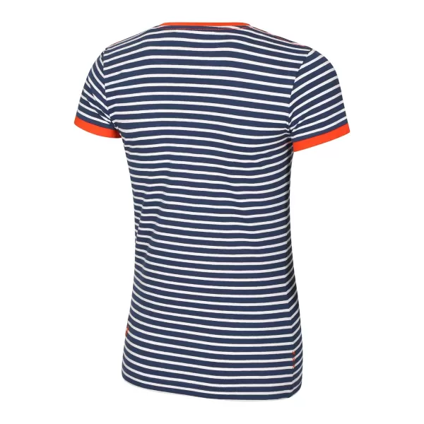  Tricou de dama din bumbac ALPINE PRO BOATERA 2 ALBASTRU 