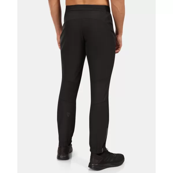  Pantaloni de alergare pentru bărbați KILPI HEYES-M YM0407KI NEGRU 