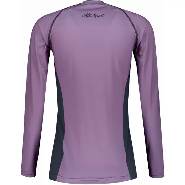  Tricou funcțional pentru femei cu mâneci lungi premium ALTISPORT VOJ/ALW078TR03 VIOLET 