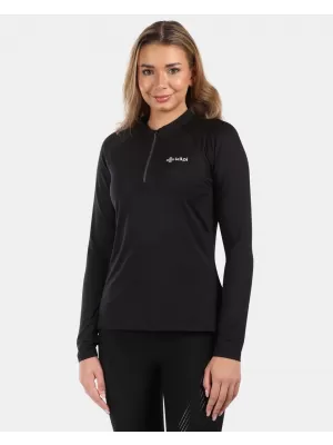 Tricou funcțional pentru femei cu mâneci lungi KILPI GIMI-W YL0312KI NEGRU