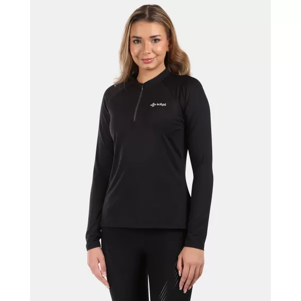  Tricou funcțional pentru femei cu mâneci lungi KILPI GIMI-W YL0312KI NEGRU 
