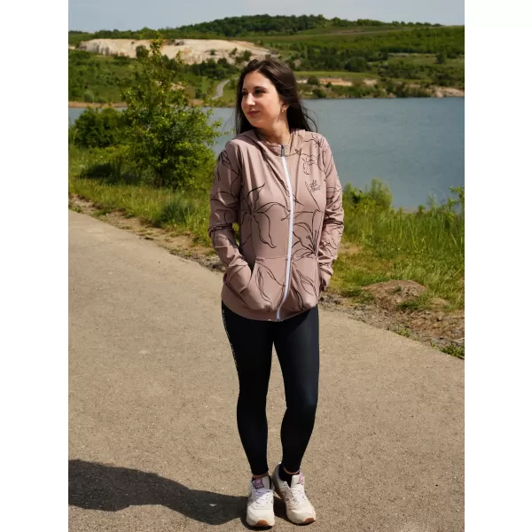  Panoul funcțional pentru femei pe Zip Premium ALTISPORT VOJ/ALW100MI02 MARO 