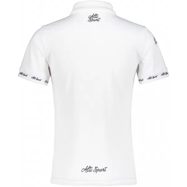  Tricou funcțional pentru femei cu guler premium ALTISPORT VOJ/ALW000TR05 ALB 