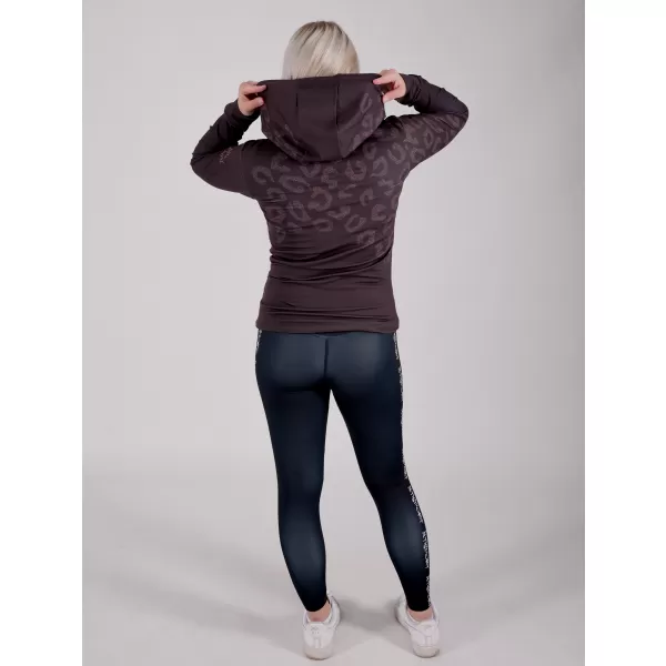  Premium cu hanorac funcțional pentru femei ALTISPORT VOJ/ALW047MI01 MARO ÎNCHIS 