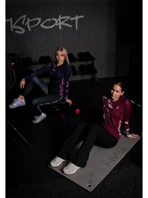 Tricou funcțional pentru femei cu mâneci lungi premium ALTISPORT VOJ/ALW064TR03 MINEREU