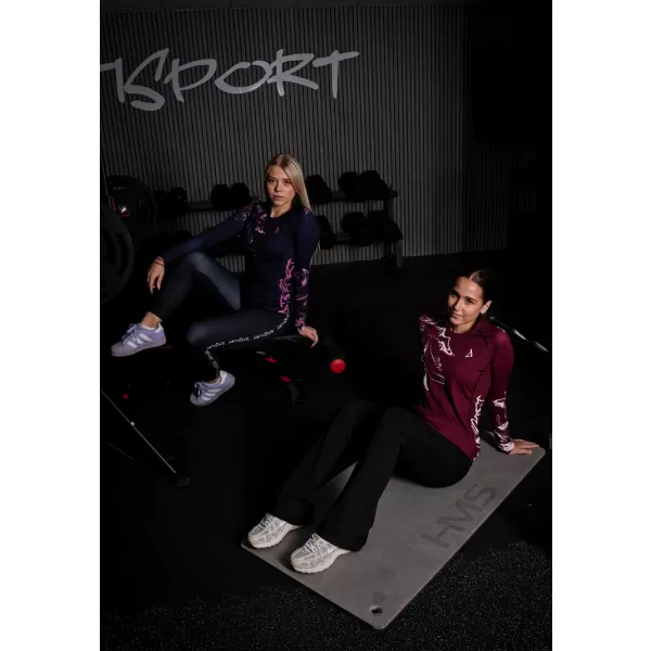  Tricou funcțional pentru femei cu mâneci lungi premium ALTISPORT VOJ/ALW064TR03 MINEREU 