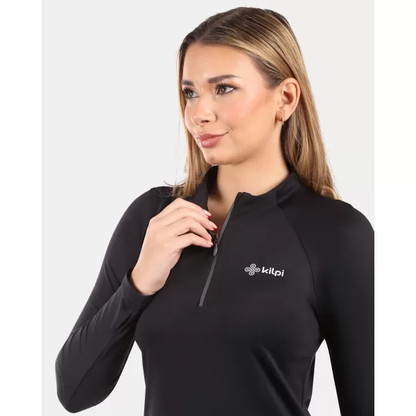  Tricou funcțional pentru femei cu mâneci lungi KILPI GIMI-W YL0312KI NEGRU 