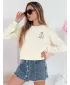 Panoul pentru doamne DSTREET CHERSOFT BY1400 ALB