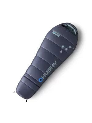 Sacul de dormit pentru bebeluși HUSKY KIDS MAGIC -15°C ALBASTRU/TURCOAZ