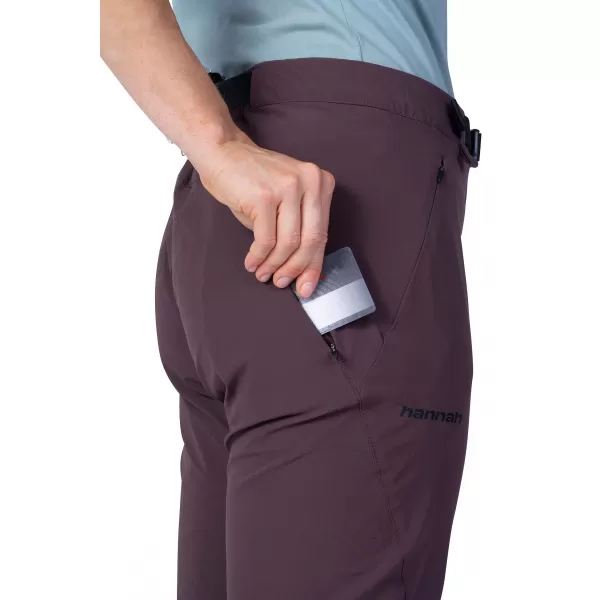  Pantalonii pentru doamne HANNAH ATTA CAPRI WINETASTING 
